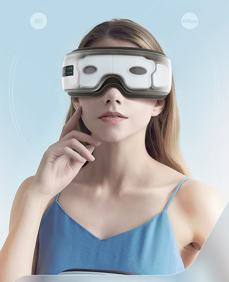 Masque de Massage Chauffant pour les Yeux – Bluetooth & Relaxation Complète (Copie)